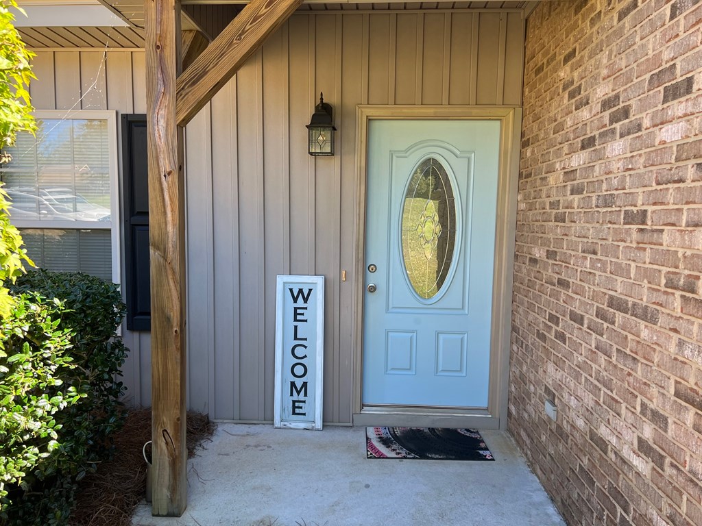 Entrance to home